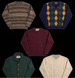 Pulls Vintage / Pulls Papy / Pulls Ethnique - Mini ballot de 15 pièces-2