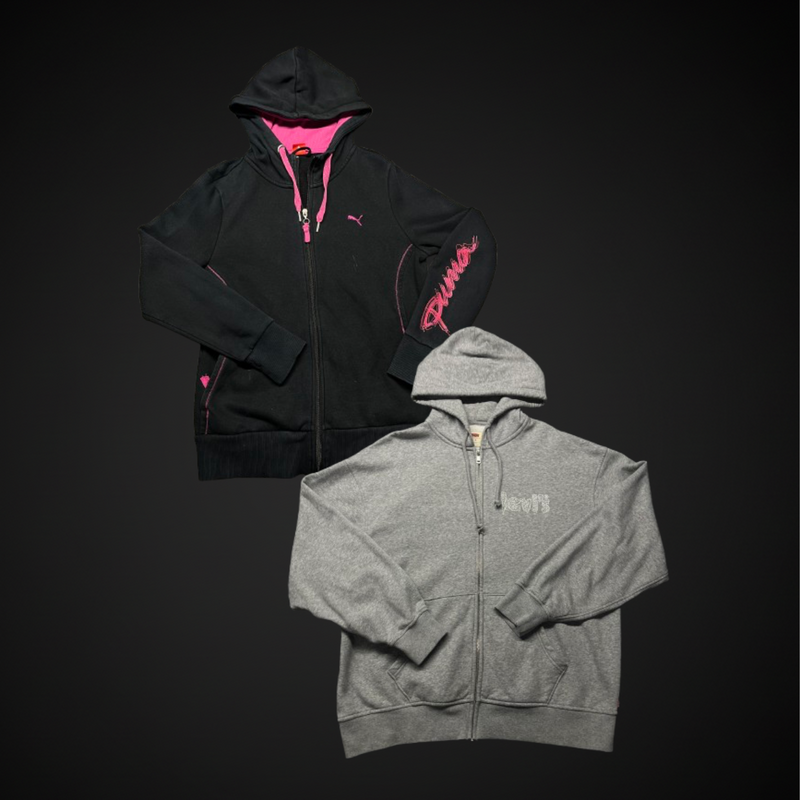 Lot Sweat Zip de Marque-1