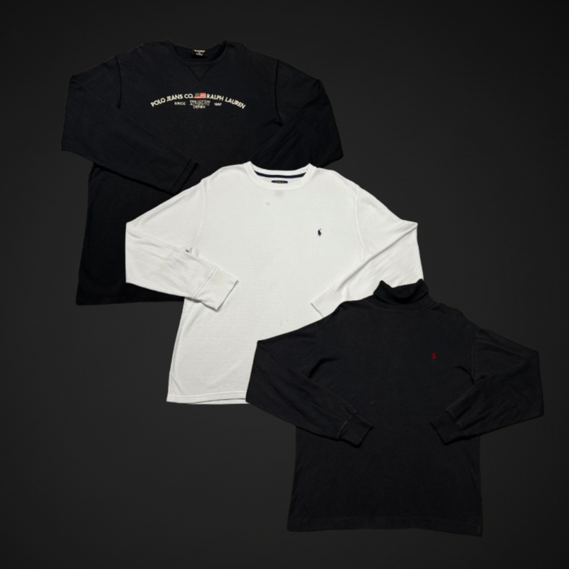 Lot T-shirts Manches Longues Ralph Lauren (Exclusif) - Grade A-1