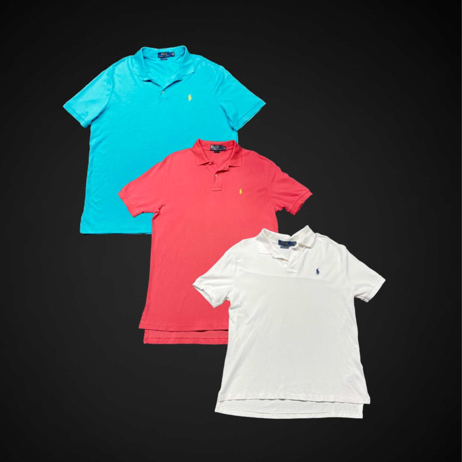 Lot de Polos Ralph Lauren (Exclusif) - 90% Grade A