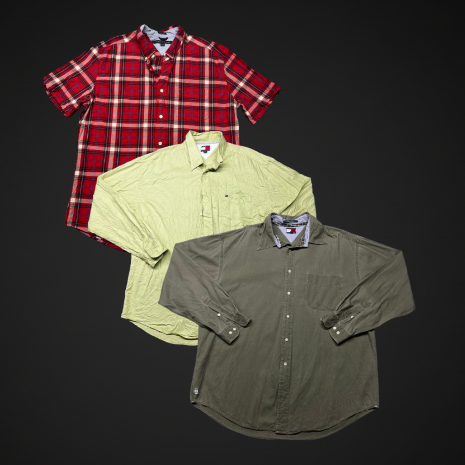 Lot Chemises Premium (Lacoste, Tommy Hilfiger) - Grade A