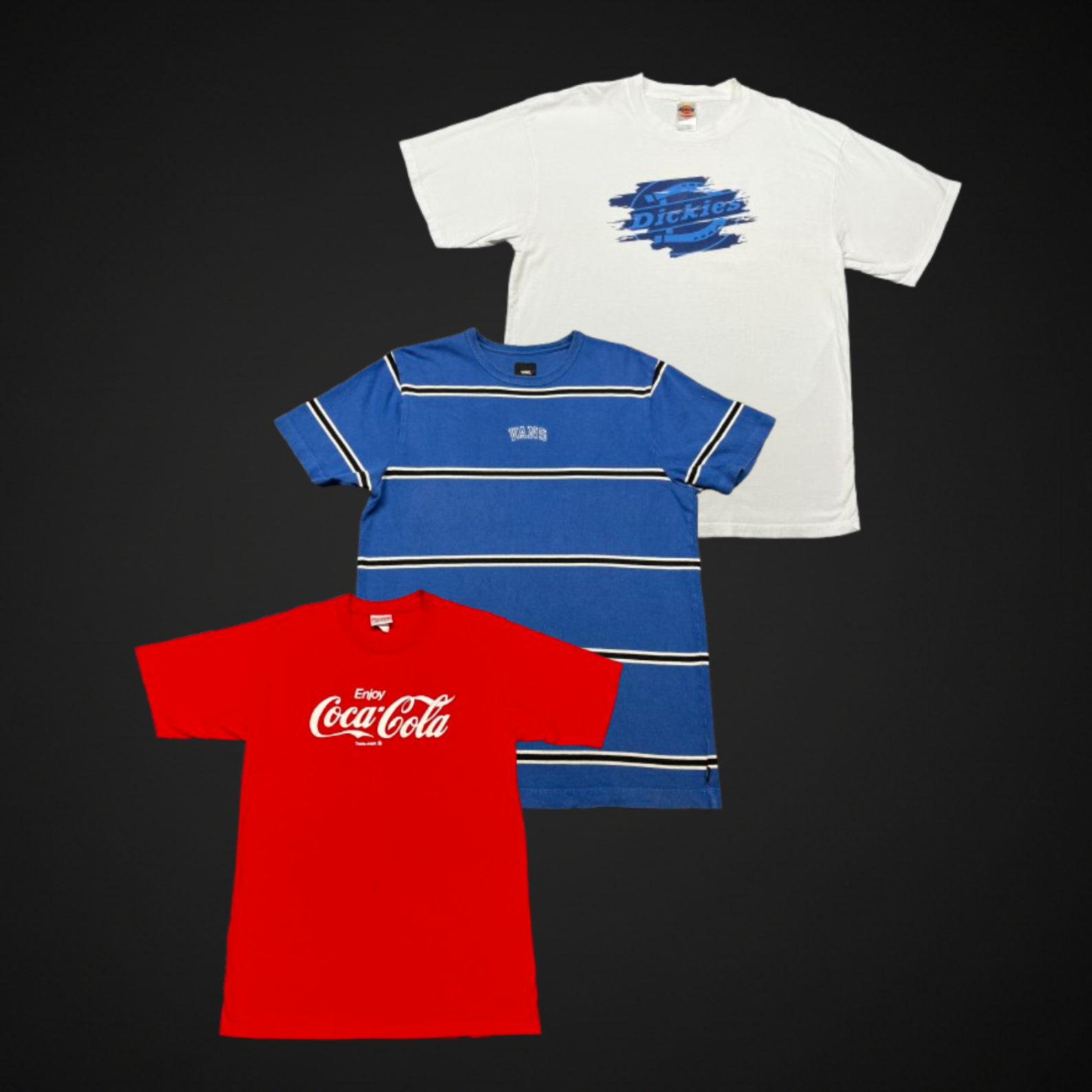 Lot T-shirts US Streetwear (Carhartt, Dickies, Vans, Levi's) - Grade A