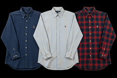 Chemises Ralph Lauren - Lot 20, 50, 100 pièces | Oxford, Popeline, Denim | Grade A-4