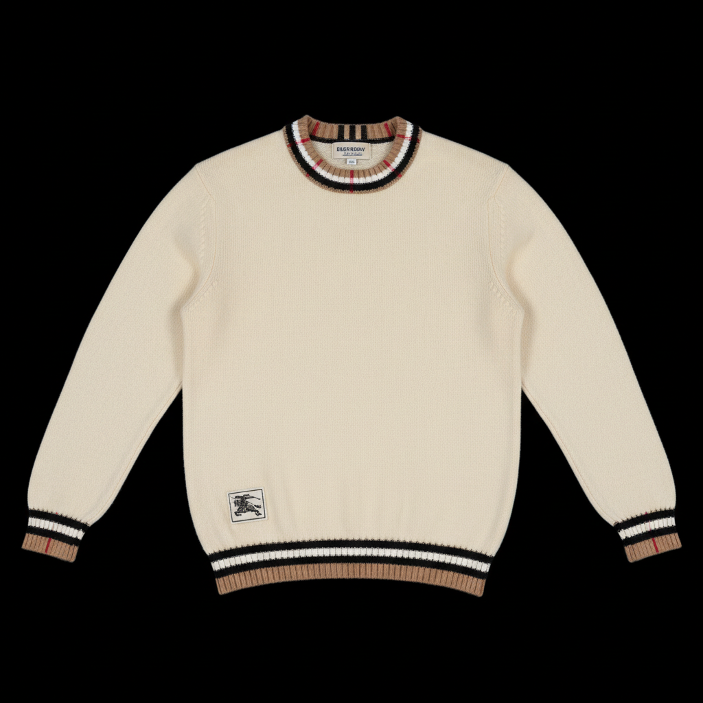 Pull Burberry Vintage - Lot 20, 50, 100 pièces | Luxe Britannique Grade A | Laine & Cachemire-1