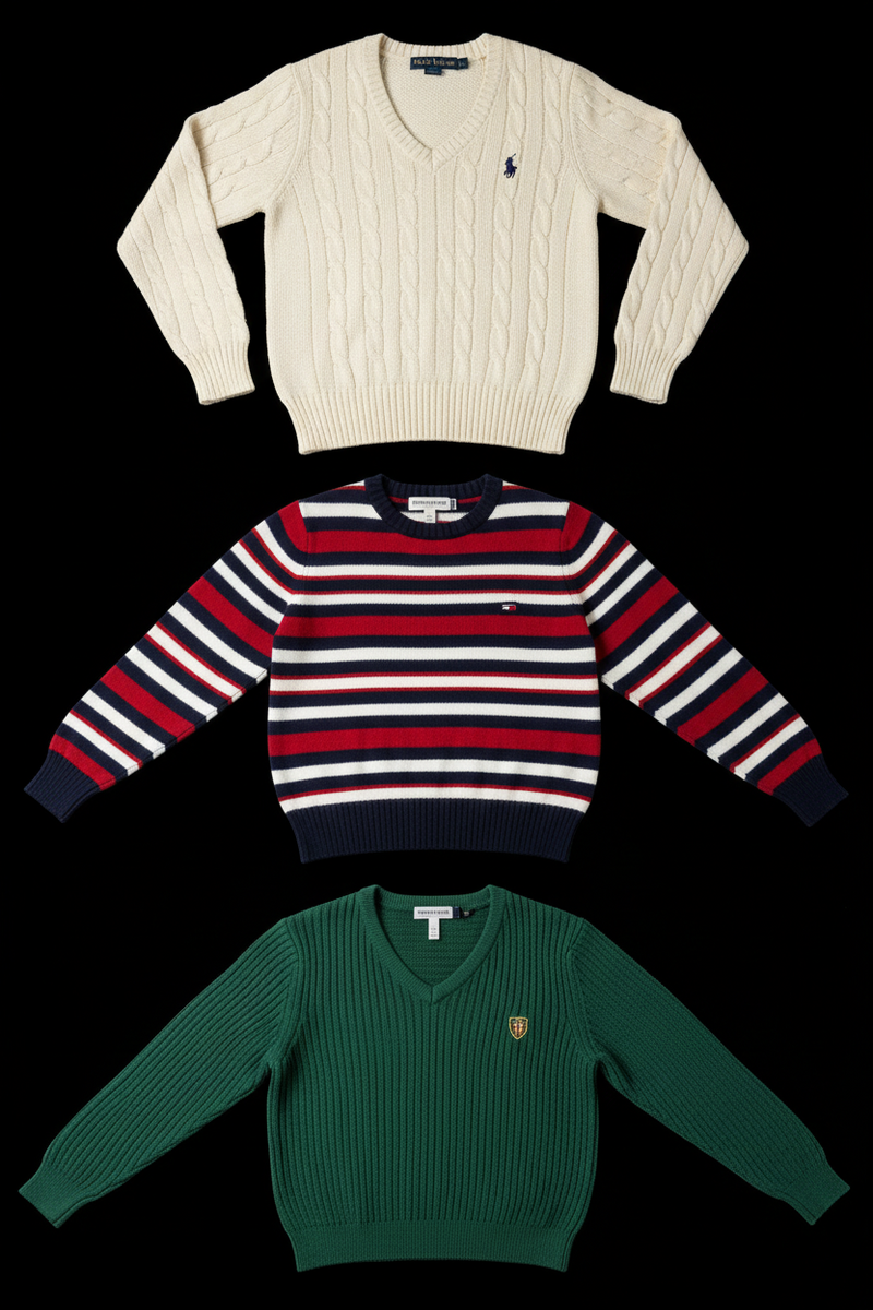 Pull Femme Mix Premium - Lot 20, 50, 100 | Lauren Ralph Lauren & Tommy Hilfiger-2