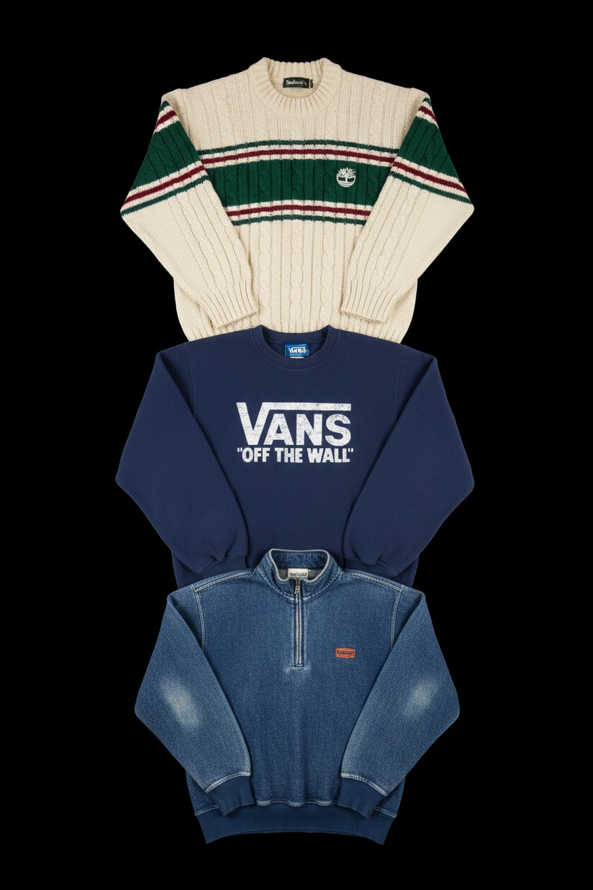 Pull Mix Marques US - Lot 20, 50, 100 pièces | Carhartt, Dickies, Wrangler, Timberland-2
