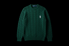 Pull Torsadé Ralph Lauren - Lot 20, 50, 100 pièces | Cable Knit Vintage Grade A-1