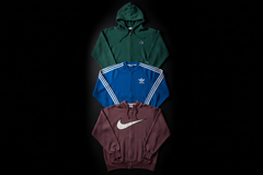 Sweat-shirt Full Zip Mix Sport - Lot 20, 50, 100 pièces | Nike, Adidas, Champion, Zip Hoodies-2