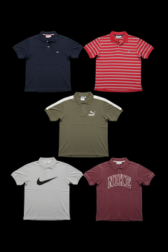 Polos Mix de Marques- Lot de 20, 50 ou 100 pièces | Seconde Main Grade A-3