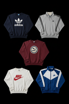 Sweat & Hoodie Mix Sport Vintage - Lot 20, 50, 100 | Nike, Adidas, Champion, LEVIS, REEBOK ...-1