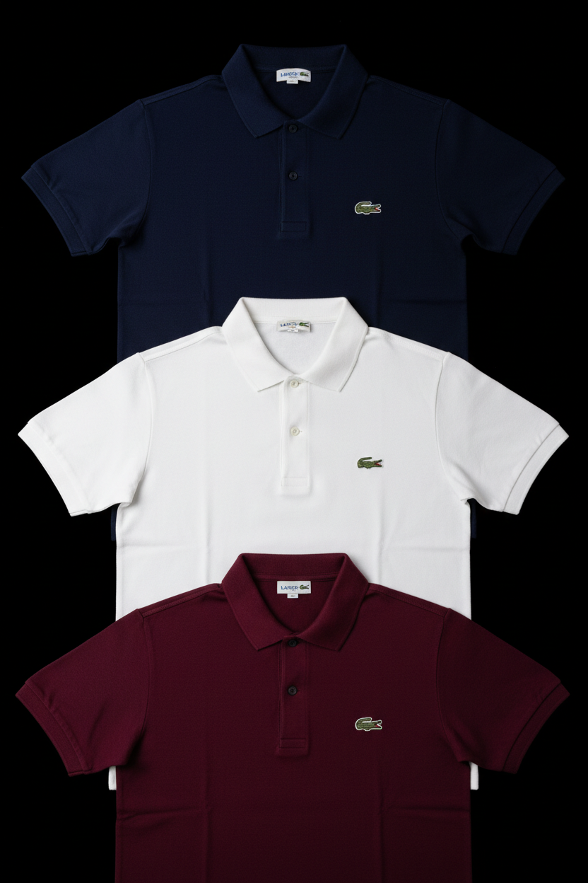 Polos Lacoste - Lot de 20, 50 ou 100 pièces | Seconde Main Grade A