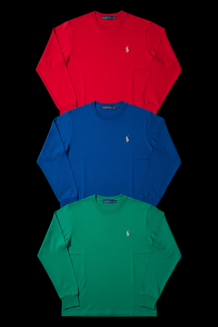 T-shirts Manches Longues Ralph Lauren - Lot 20, 50, 100 | Rare & Trié | Grade A-2