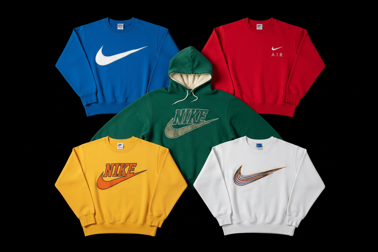 Sweat & Hoodie Nike Vintage - Lot 20, 50, 100 pièces | 100% Nike Grade A-3