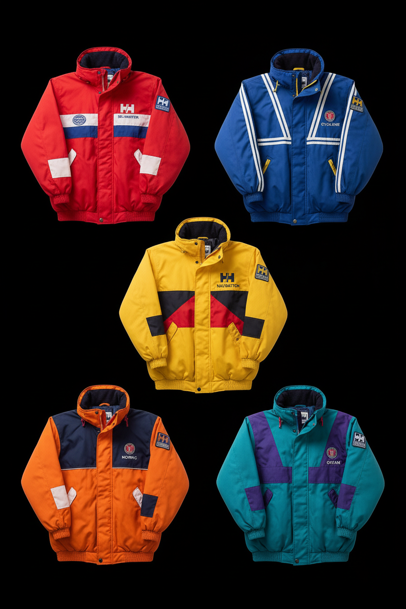 Vestes & Manteaux Helly Hansen - Lot 20, 50, 100 pièces | Technique & Gorpcore | Grade A-3