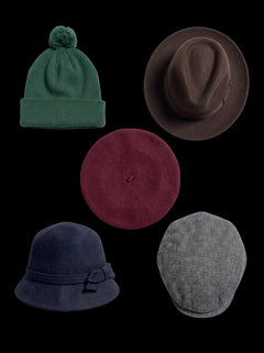 Déstockage - Bonnets, Chapeaux & Bérets d'Hiver - Lot de 50 pièces-1