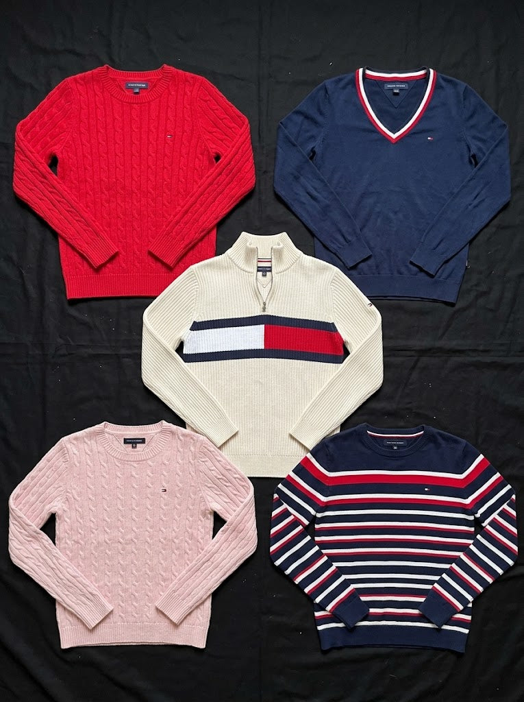 Déstockage - Pulls Tommy Hilfiger Femme - Lot de 20 ou 50 pièces