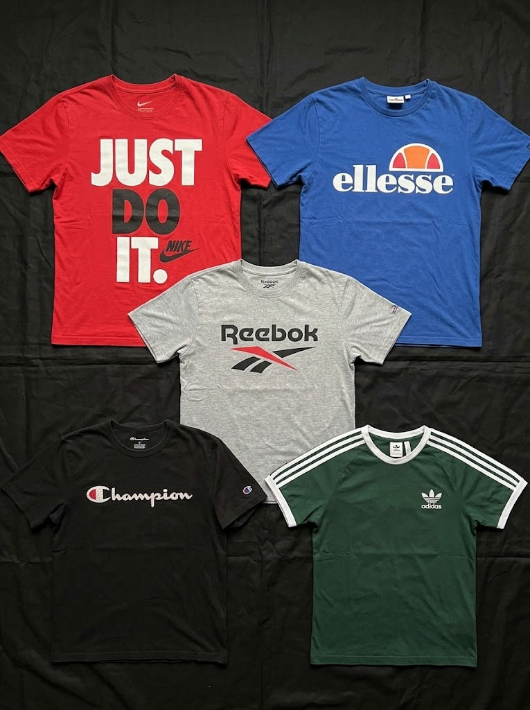 Déstockage - T-shirts de Sport Nike, Adidas, Reebok - Lot de 50 pièces